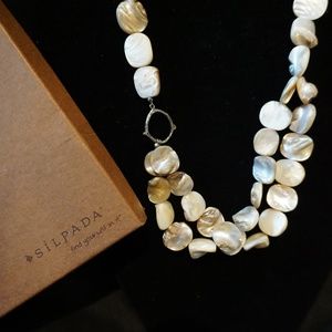Silpada N1825 Necklace Iridescent Mother of Pearl
